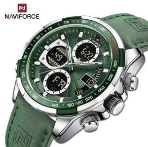 NAVIFORCE Luxury Men's Quartz Watch Multifunction Sports Waterproof Wristwatch - Picture 1 of 5