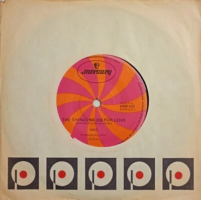 The Things We Do For Love - 10cc (1976 Australia) - Image 1 of 3