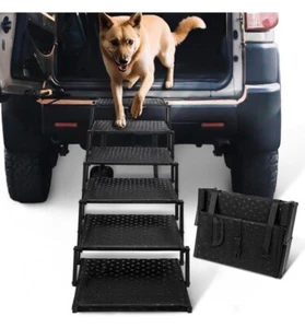 Dog Stairs for Car - Foldable Dog Ramps for Large Dogs with Non Slip Surface, - Picture 1 of 5