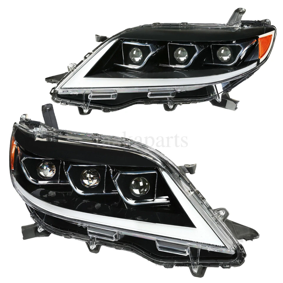 PENSUN For Toyota Sienna 2011-2020 LED DRL Sequential Signal Headlight Assembly Foto 1 de 4