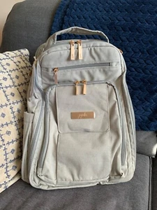 NEW, JuJuBe Be Right Back Diaper Bag Backpack with Portable Changing Pad, Pebble - Picture 1 of 14