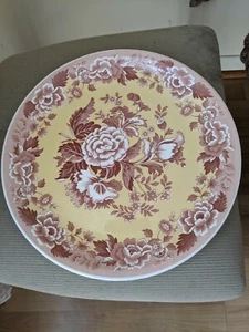 The Spode Archive Collection British Flower Collection Poppy Serving Platter 13" - Picture 1 of 3