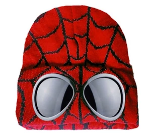 Goggle Beanie Hat - unisex, one size fits most, Red Camo - Picture 1 of 1