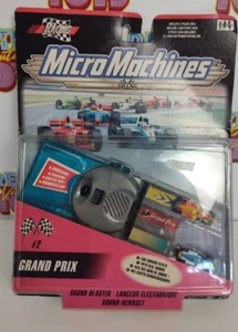 Micro Machines Grand Prix #2 Hasbro Sound Blaster Racing 1999 New MOC - Picture 1 of 2