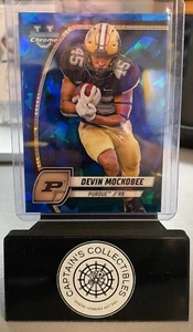 2024 Bowman Chrome U Sapphire Football Devin Mockobee Base #175 - Bild 1 von 2