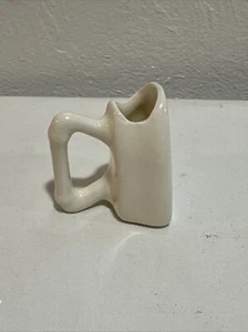 Kleine Miniatur Eisen Zahnstocher Halter Vase Vintage Keramik Bastlerstück - Bild 1 von 8