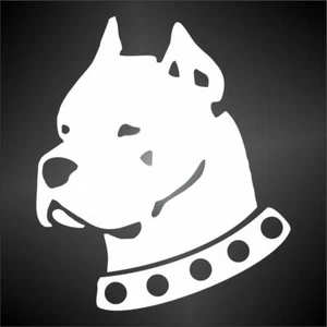 adesivo prespaziato DOGO ARGENTINO cane dog pre-spaced sticker - Imagen 1 de 1