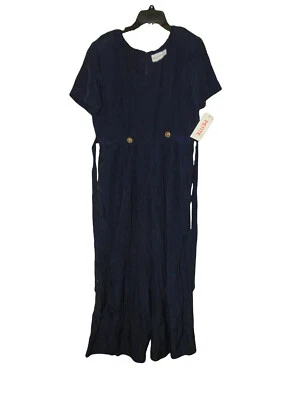 Bedford Fair темно-синий нарядный комбинезон 14 P миниатюрный женщин новый - Изображение 1 из 3