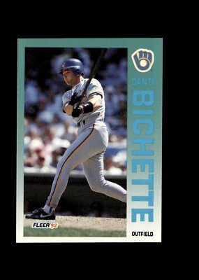 1992 Fleer Dante Bichette #173 - Image 1 of 2