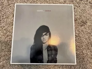 2011 Lights Siberia Vinyl Opaque Red Poxleitner-Bokan - Rare! See Pics - Picture 1 of 8