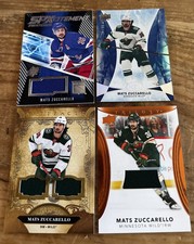 Mats Zuccarello Jersey Card Swatch # SP