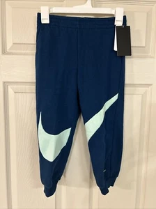 Nike Soft Fleece Boy Joggers Pants Valerian Blue Size 6 - Picture 1 of 3