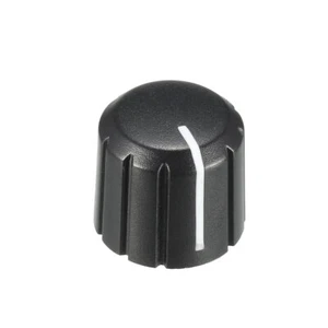 20pcs 15x13.5mm Plastic Potentiometer Rotary Knob for D Type Shaft Guitar - Picture 1 of 6