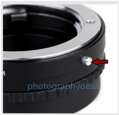 Macro Lens Adapter Focusing Helicoid for MINOLTA MD mount Lens to Sony E Camera - Image 1 of 3