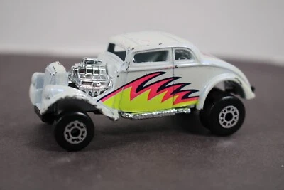 Vintage 1982 Matchbox WHITE '33 Willys Street Rod 1:50 LQQK - Image 1 of 4
