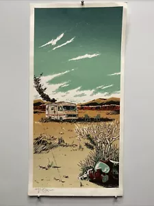 TIM DOYLE Signed Screen Print Art Poster The Cook - Breaking Bad Camper READ MC2 - Picture 1 of 22