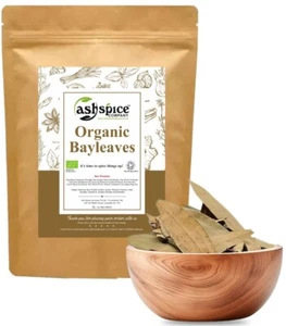 ORGANIC Dried Bay Leaves Semi Selected Free P&P Soil Association Certified - Picture 1 of 5