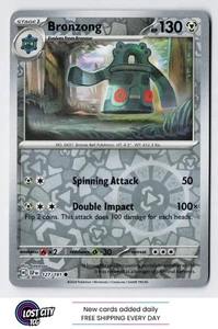 Bronzong 127/191 - SV08: Surging Sparks Common REVERSE Holo NM - Picture 1 of 2