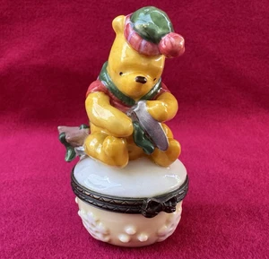 Disney Mittlerer Westen von Cannon Falls Winnie Puuh Eine winterliche Art von Tag Schmuckschatulle - Bild 1 von 10