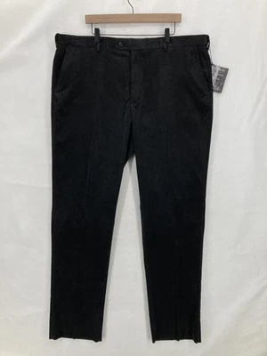 Pantalones Enro Para Hombre 44 Negro Elástico Pana Cintura Expandible Resistente a las Arrugas Nuevos con Etiquetas Foto 1 de 4