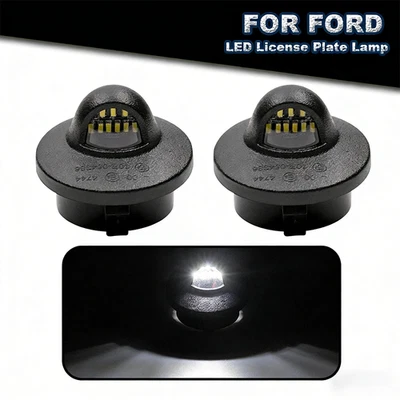 For Ford F150 F250 F350 2X LED License Plate Light Rear Bumper Tag Assembly Lamp - Image 1 of 4