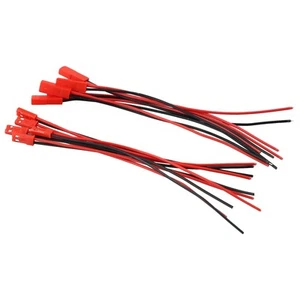 Câble Connecteur Rouge + Noir Fil Mâle + Femelle Pièces Remplacer Pièce 5/10 - Imagen 1 de 31