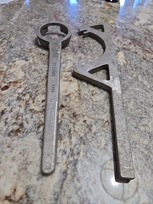 Llaves de rueda de mosca para cortacésped Briggs & Stratton. Kl-SOL número K114 y K1167 Foto 1 de 2