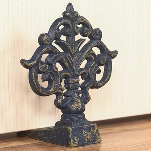 Art Nouveau Fermaporta Cuneo per Fondo Porta, Pavimento Decorativo in Ghisa... - Foto 1 di 6