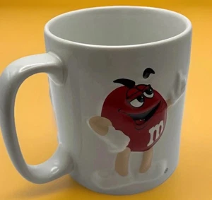 Vintage M&Ms Mars Keramik Kaffee Tee Suppe Becher Tasse bunt 3D Design EUC größer - Bild 1 von 24