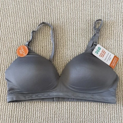 Nuevo con etiquetas Sujetador Warners 36B Copas Acolchadas Sin Alambres Correas Ajustables Estilo 01269 Contorno Foto 1 de 4