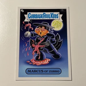 2022 Garbage Pail Kids Book Worms Marcus of Zorro Card #9a - Picture 1 of 2