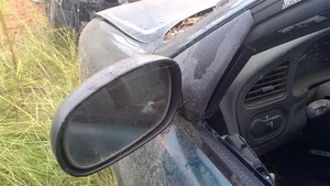 Driver Left Side View Mirror Lever Black Fits 98-02 LANOS 212844 - Picture 1 of 9