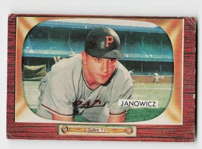 1955 Bowman #114 Vic Janowicz - Image 1 of 2