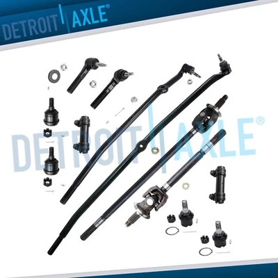 12pc Front 9.25" CV Axle Shaft Suspension Kit For 03-07 Dodge Ram 2500 3500 4x4 - Image 1 of 4