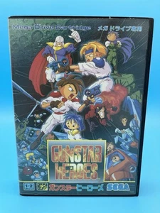 Gunstar Heroes - Sega Mega Drive Genesis Japan Action Multiplayer Venditore USA! - Foto 1 di 5