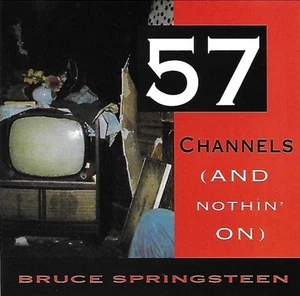 57 Channels And Nothin' On CD SINGLE Bruce Springsteen Rock SEALED - Picture 1 of 1