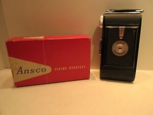 1950's Ansco Viking Ready Set Camera Agfa Jsomar with Instructions