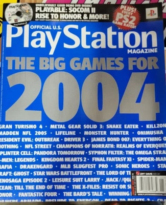 Official U.S. PlayStation Magazine, January 2004 (Issue 76) Big Games No Disc - Image 1 of 3