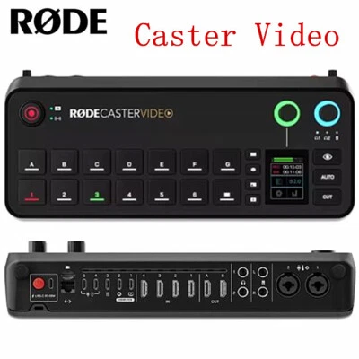 RODE Caster Video All-in-one Video Switcher Audio Production Console Switching  - Image 1 of 4