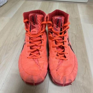 asics Boxing Wrestling Shoes Orange 28.0cm Tokyo Olympics Color - Picture 1 of 4