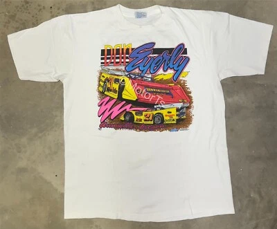 Camiseta Don Eyerly Dirt Late Model De Colección Años 90 - XL Foto 1 de 4