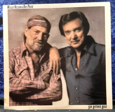 Willy Nelson & Ray Price; "San Antonio Rose";   1980; Good; Ray Price Autograph - Image 1 of 4