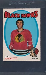 1971/72 OPC O-Pee-Chee #212 Lou Angotti Blackhawks EX *485 - Bild 1 von 1