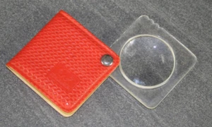 Einschlaglupe Horstschäfer Lupe Taschenlupe Vintage Vergrößerungsglas Leselupe - Bild 1 von 2