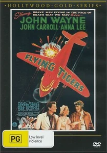 FLYING TIGERS DVD 1942 NEW Region 4 John Wayne, John Carroll SUPER RARE - Imagen 1 de 1
