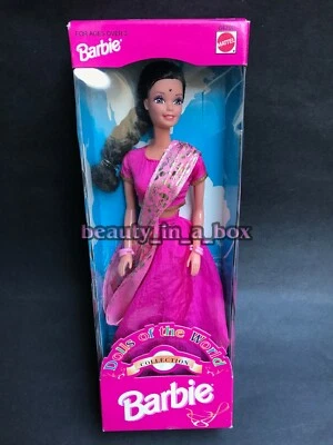 Bonecas Barbie indianas do mundo coleção Índia Richwell raras. - Imagem 1 de 4