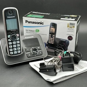 Panasonic KX-TG6621G inkl. Anrufbeantworter und neuen Akkus ✅ - Zdjęcie 1 z 1