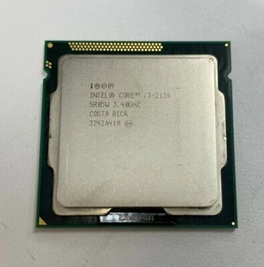 Intel i3-2130 Dual-Core 3.40GHz 3MB 5GT/s LGA1155 SR05W Desktop CPU Processor - Picture 1 of 3