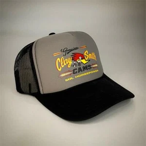 Sombrero de malla ajustable Clay Smith para camioneros arrastrar nostalgia Hot Rod caña callejera - Imagen 1 de 1