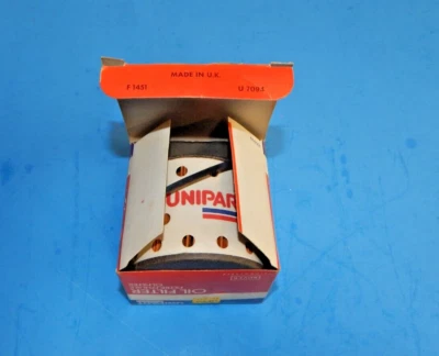 New Old Stock Genuine UK Made Unipart Oil Filter GFE131 For Triumph TR250 TR6 - Image 1 of 2